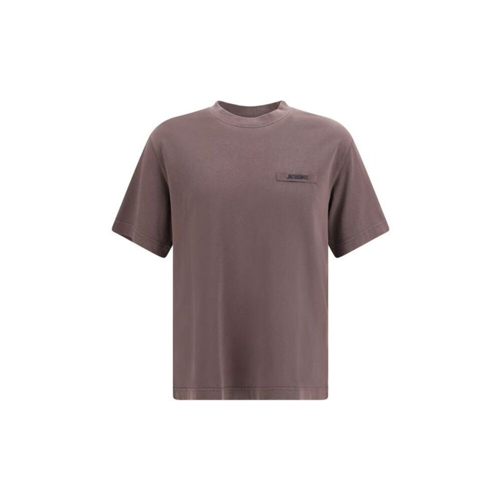 Jacquemus Brown Cotton Men's T-Shirt